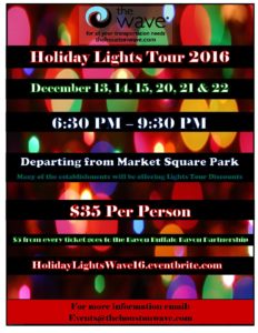 2016 Houston Holiday Lights Tour
